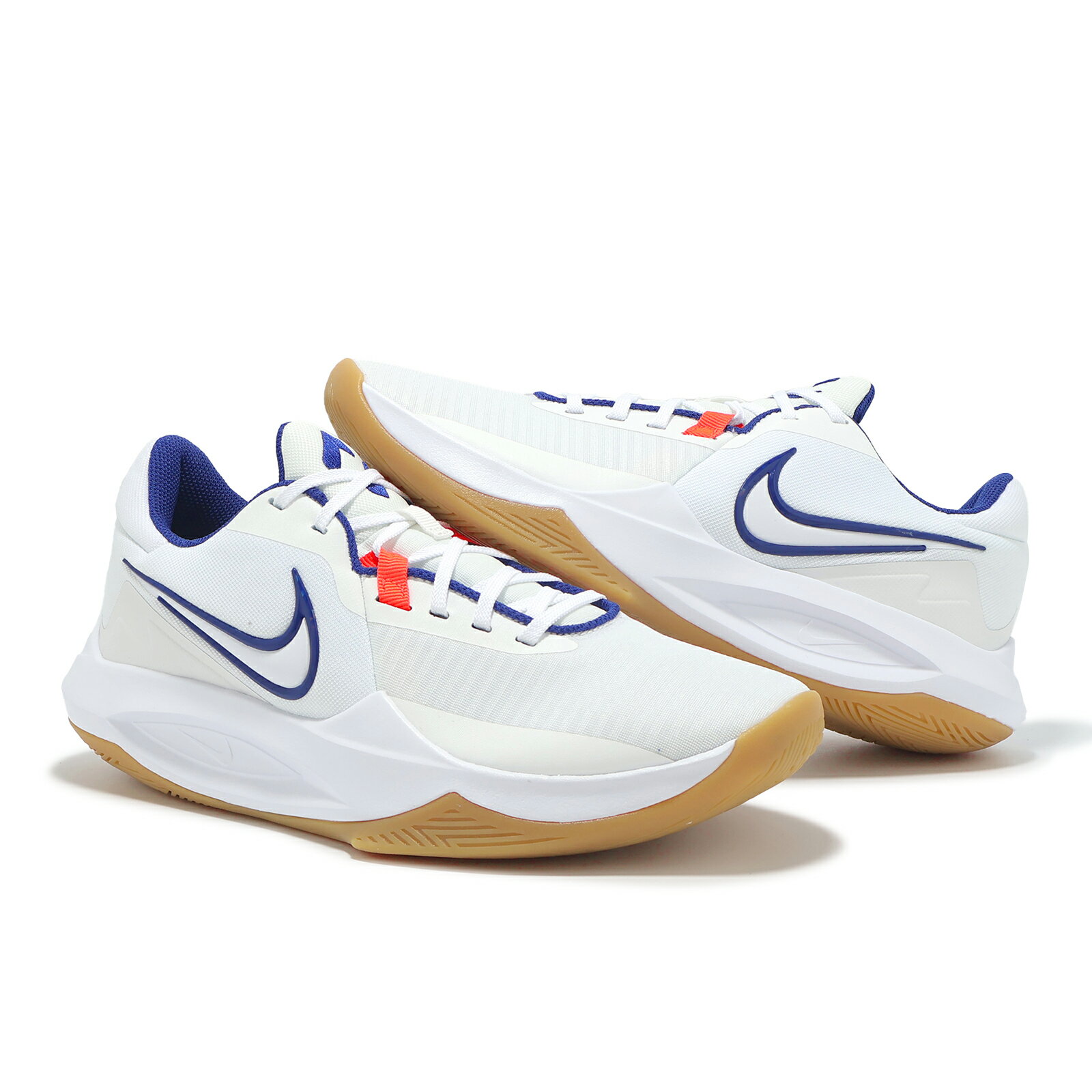 Nike 籃球鞋 Precision VI 男鞋 白 藍 膠底 緩衝 輕量 運動鞋 HV1796-141 5