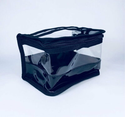 方型透明彩妝品收納包(小)Be My Boyfriend 王盈喬老師推薦 化妝包