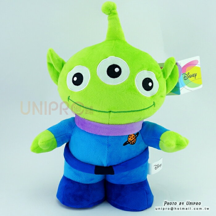 【UNIPRO】玩具總動員 站姿 三眼怪 Alien 絨毛 玩偶 娃娃 Toy Stoys 迪士尼正版授權