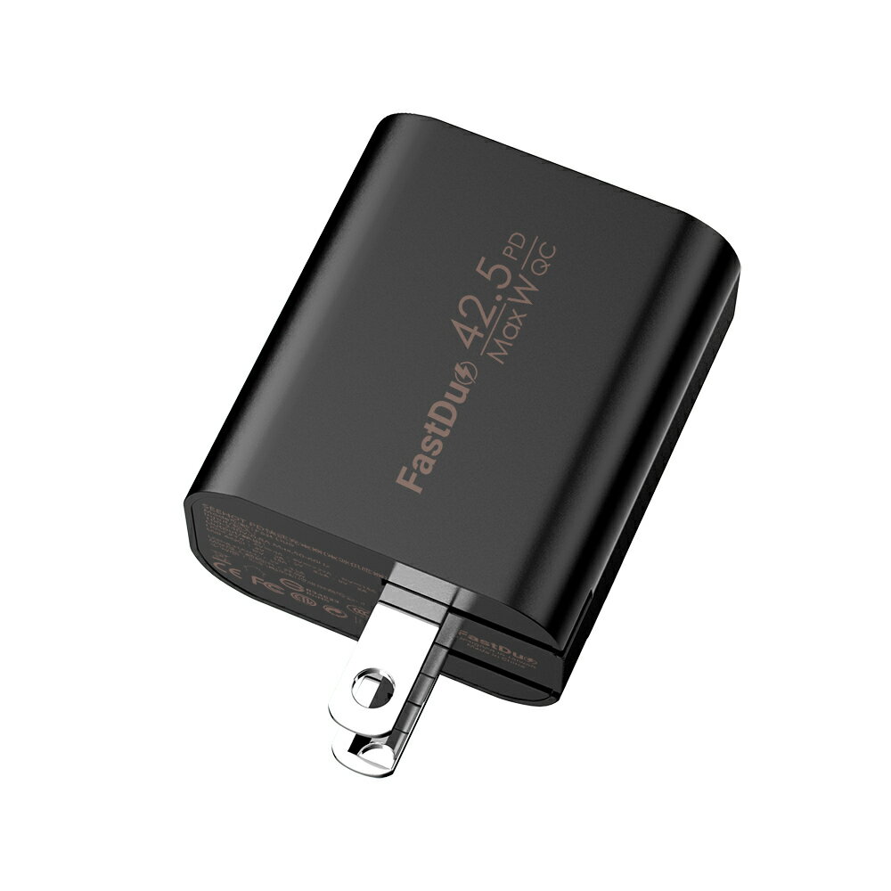 SEEHOT Fast Duo PD快充 雙口 5A/42.5W強電流 充電時間快一倍 USB-C USB-A 不傷機芯【領券滿額再折千12/31止】 0