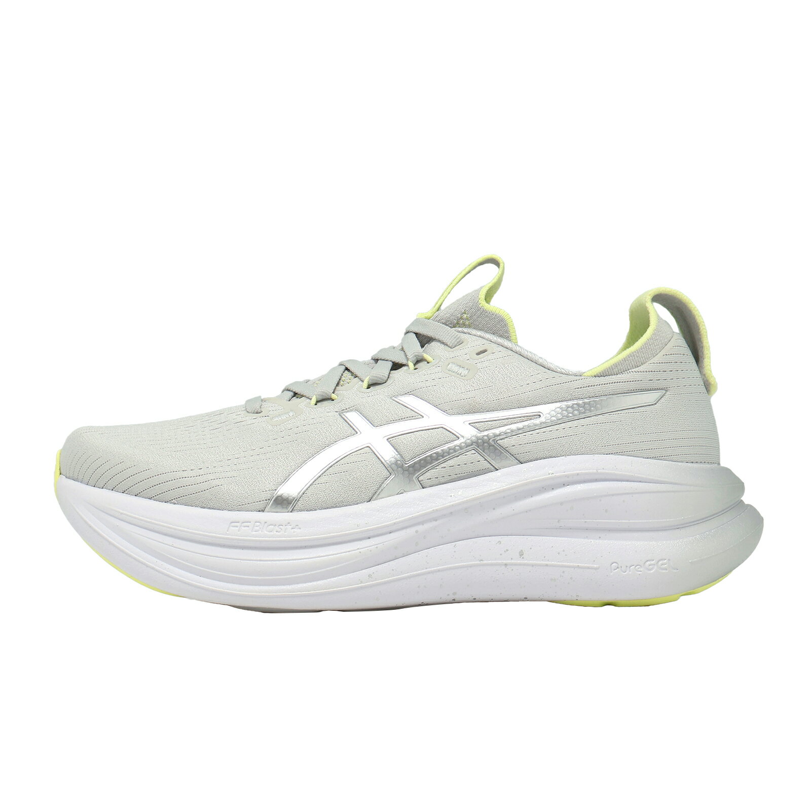 Asics 亞瑟士 慢跑鞋 GEL-Nimbus 28 Platinum 女鞋 白金系列 灰 1012C068020