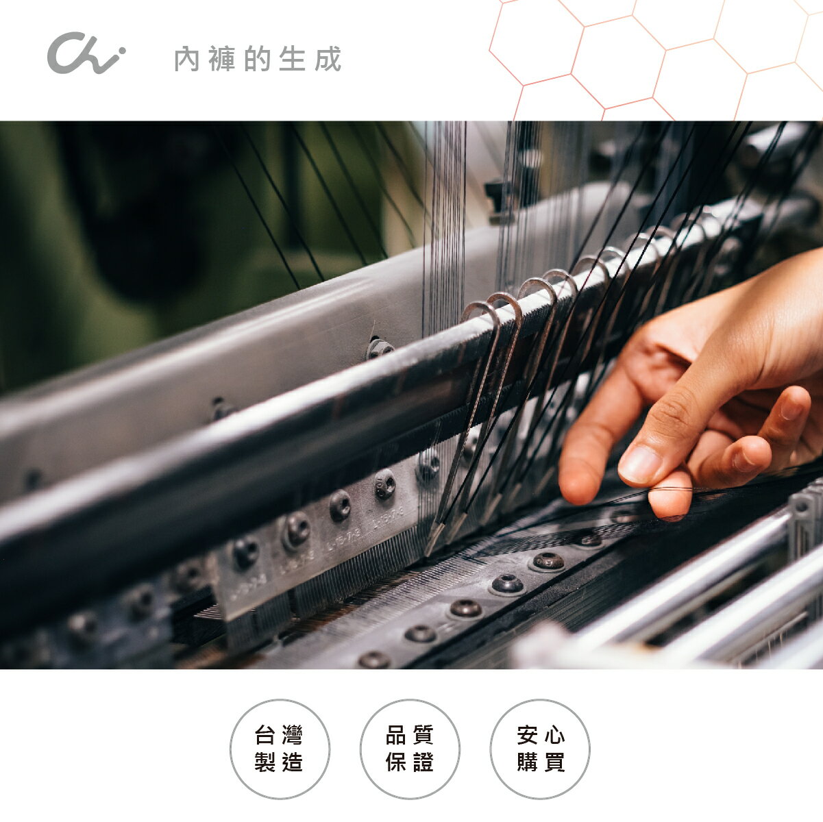 【巧奇】石墨烯舒適抗菌內褲 女高腰塑身褲3件組  男平口褲3件組 台灣製造（直送日本） 2