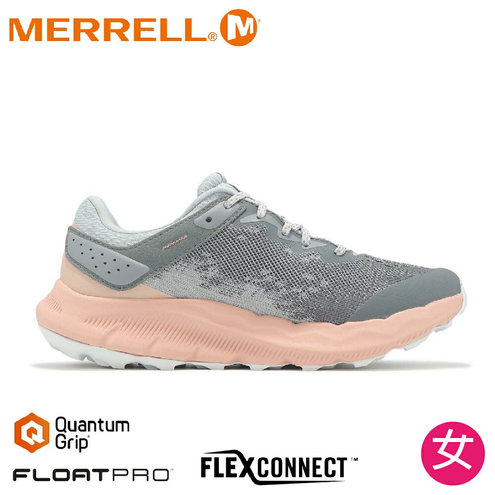 【MERRELL 美國 女 ANTORA 4 WP 健走慢跑鞋《灰色》】ML068592/輕量戶外越野訓練鞋