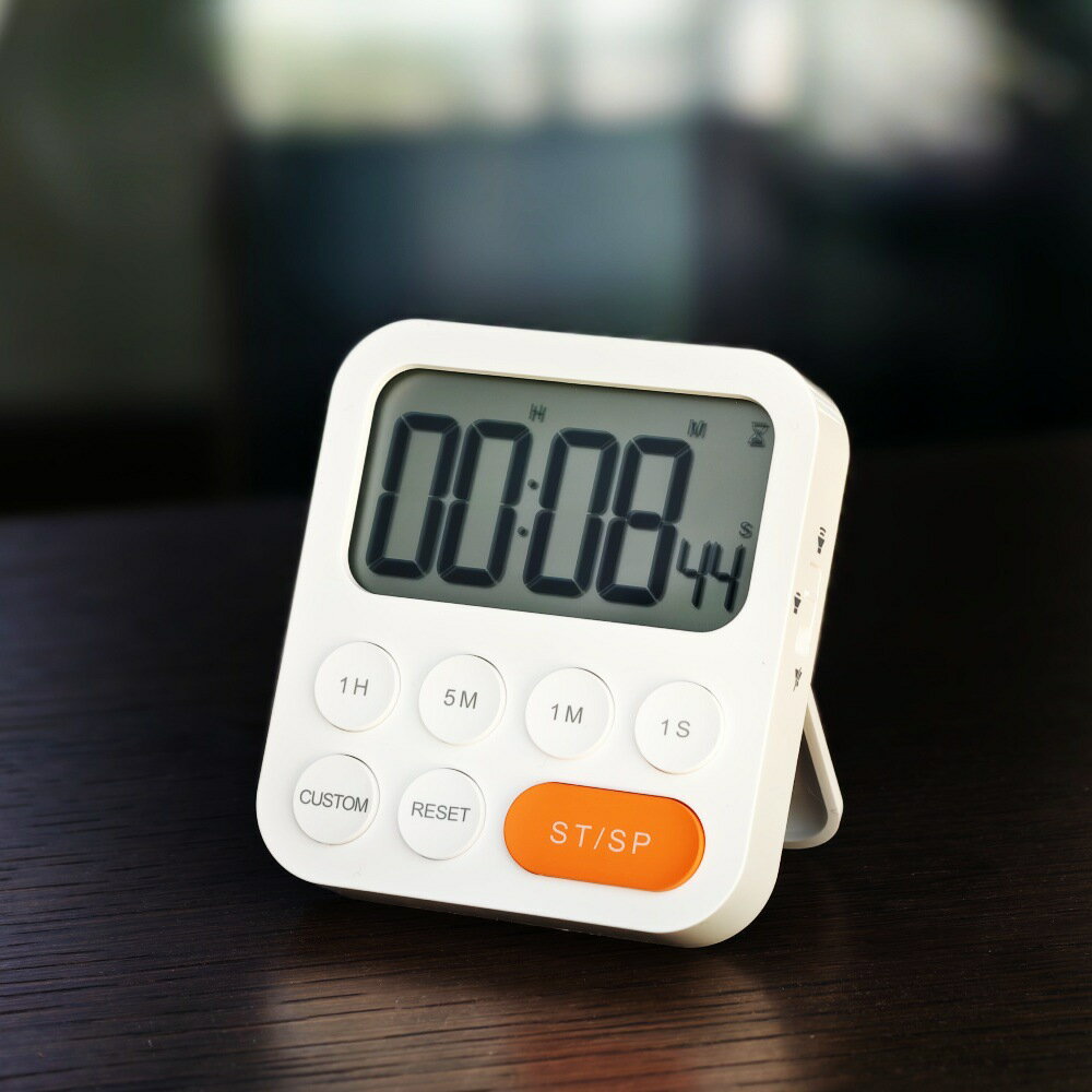 廚房計時器學習烹飪定時器時鐘倒計時臥室健身學生自律時間管理器
