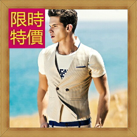 現貨+預購 西裝背心西服馬甲-韓版時尚修身男外套57h41【獨家進口】【米蘭精品】