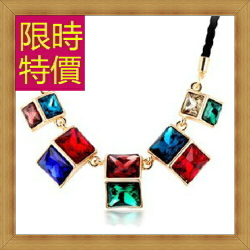 現貨+預購 水晶項鍊吊墜子女飾品-七夕情人節生日禮物氣質優雅鎖骨鍊1色57y30【獨家進口】【米蘭精品】