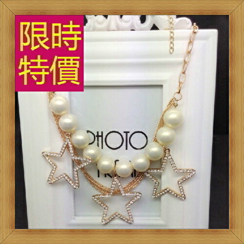 現貨+預購 水晶項鍊吊墜子女飾品-七夕情人節生日禮物氣質優雅鎖骨鍊1色57y46【獨家進口】【米蘭精品】