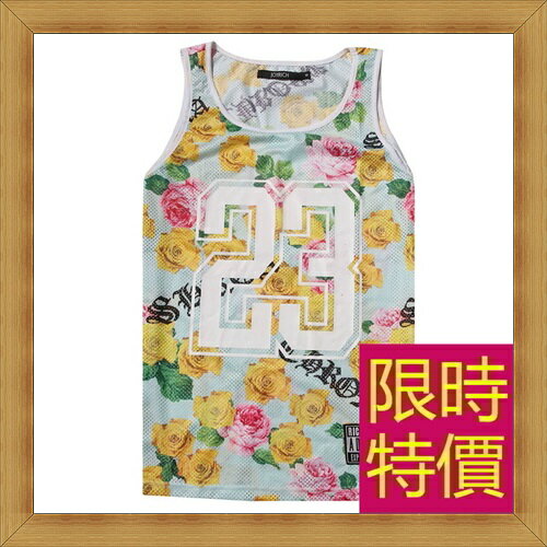 現貨+預購 籃球球衣男女背心(單件)-流行潮流運動無袖情侶款球衣1色58g51【獨家進口】【米蘭精品】