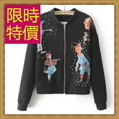 現貨+預購 棒球外套休閒夾克-秋冬保暖運動女外套2色59h199【獨家進口】【米蘭精品】