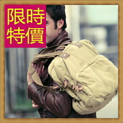 帆布包 手提包-大容量旅行出遊攜帶方便男側背包59j37【獨家進口】【米蘭精品】