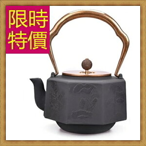 日本鐵壺茶壺-鑄鐵泡茶品茗南部鐵器水壺老鐵壺1款61i35【獨家進口】【米蘭精品】