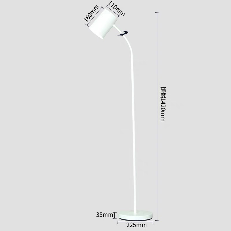 PHILIPS 飛利浦靈欣落地燈 沙發燈 簡約立式檯燈 落地燈 E27 110-220V 3