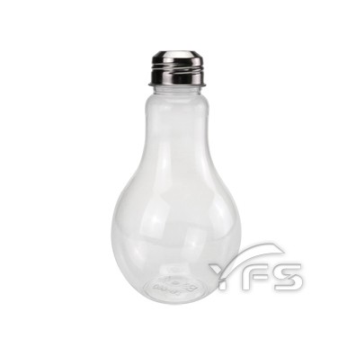 660cc燈泡瓶組(PET+銅蓋) (隨身瓶/造型杯/水壺/飲料/冰沙/優格/果汁)【裕發興包裝】YS314
