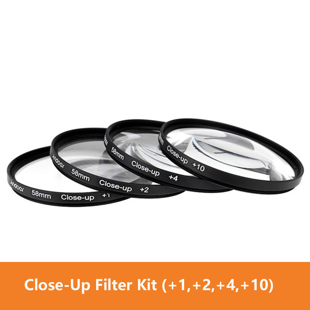 相機濾鏡套裝Close-up Filter+1+2+4+10 Set+UV CPL FLD+ND2 4 8【北歐居家生活】