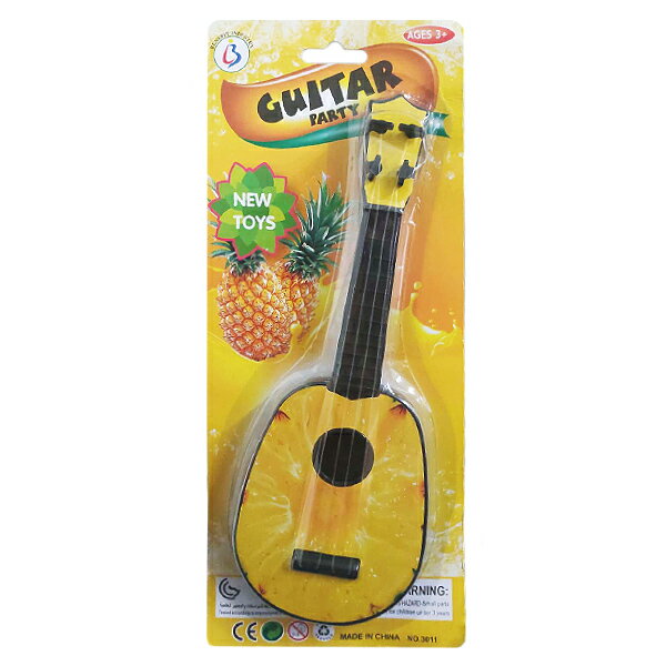 水果造型烏克麗麗-小 可彈奏 四弦 樂器 兒童學習 吉他 電吉他 玩具 禮品贈品