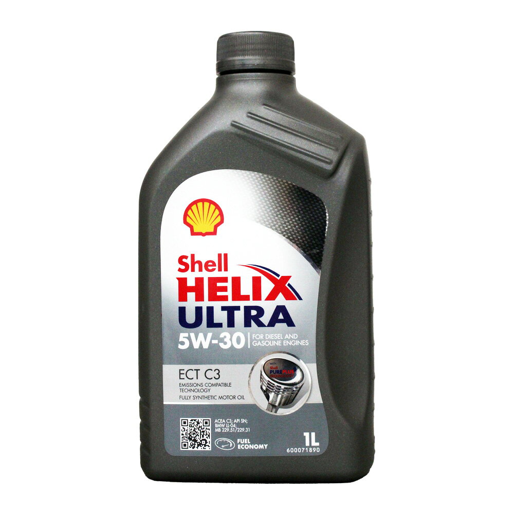 SHELL 5W30 HELIX ULTRA ECT C3 汽柴油車機油