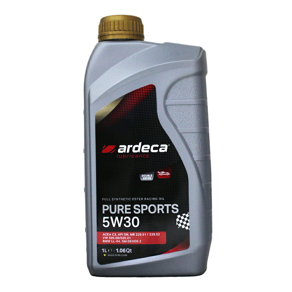 ARDECA 5W30 PURE SPORT 全合成 雙酯類機油 #60467