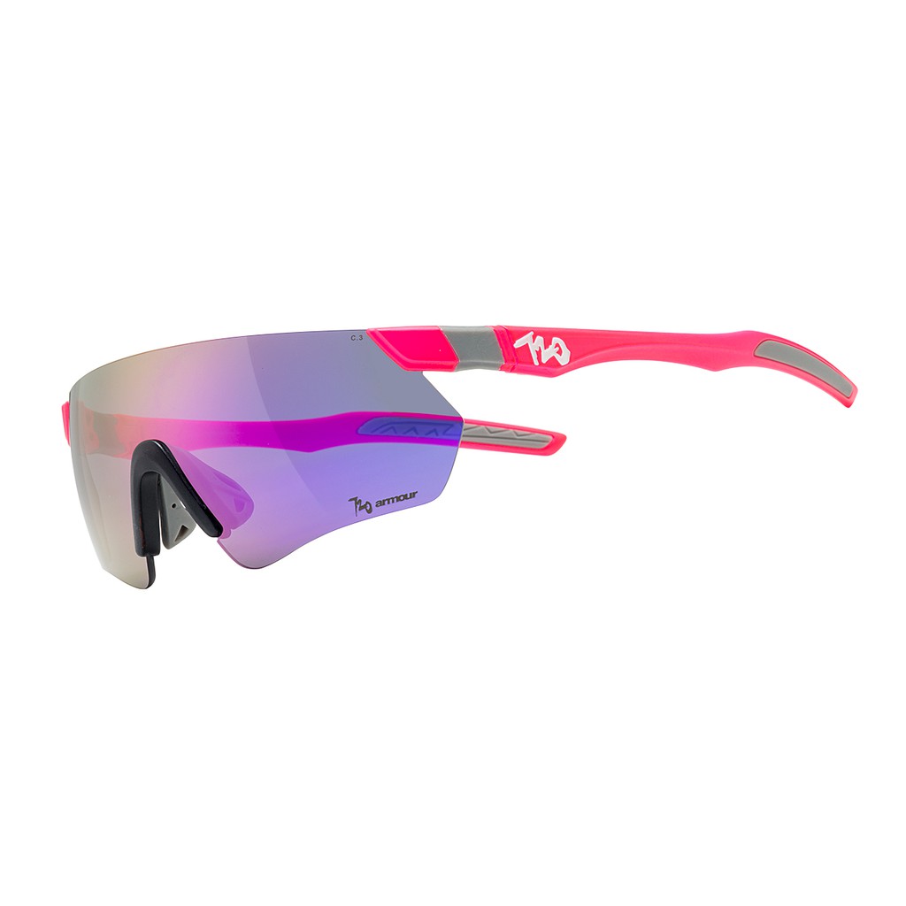 《720armour》運動太陽眼鏡 B392-6 螢光粉紅桔
