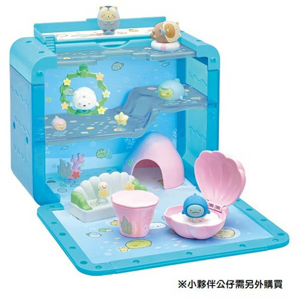 【臺灣出貨 Fun心玩】TP15884 正版 麗嬰 TOMY 角落小夥伴水族館 角落小夥伴 角落水族館 角落生物 角落