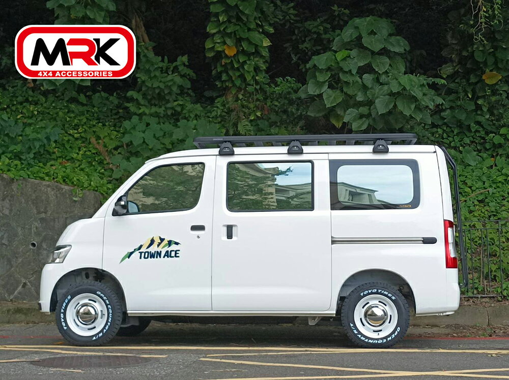 【MRK】TOYOTA TOWN ACE VAN重型車頂架平台 YAKIMA N盤5048+LockNLoad車頂平盤 2