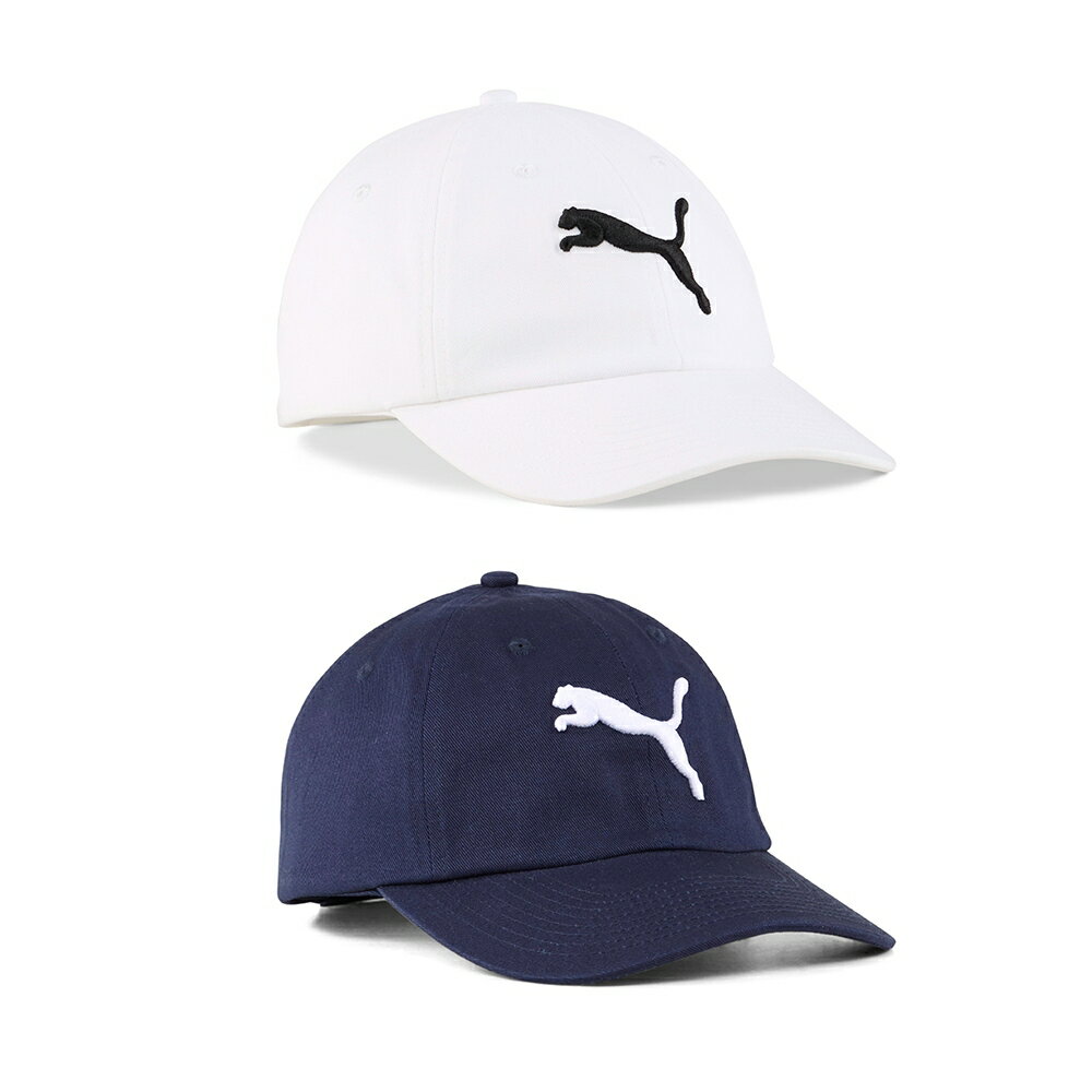PUMA 基本系列跳豹棒球帽 運動帽 經典刺繡 可調式 中性 男女皆可 025998【樂買網】