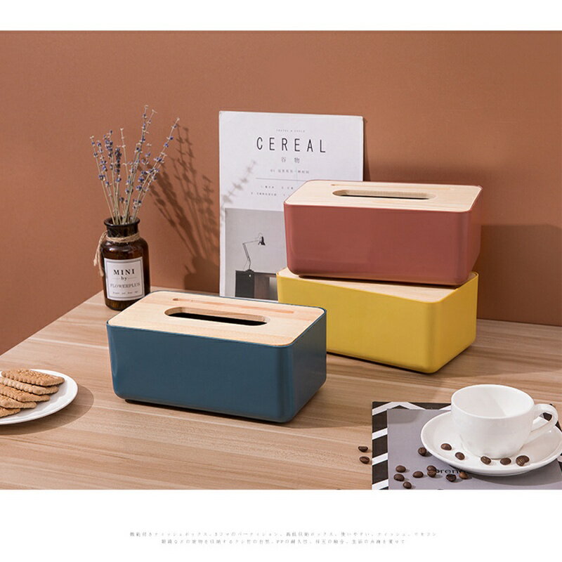 原木蓋面紙盒【Y040】台灣出貨紙巾盒 面紙盒 原木面紙盒 木頭面紙盒 木質面紙盒 北歐風 ins 桌面收納 日用品 5