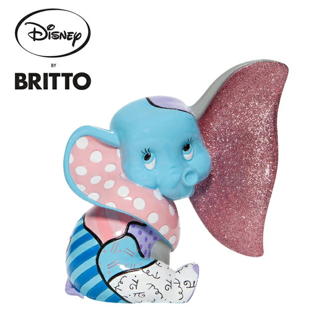 【正版授權】Enesco Britto 小飛象 嬰兒塑像 公仔 精品雕塑 塑像 Dumbo 迪士尼 Disney - 270422