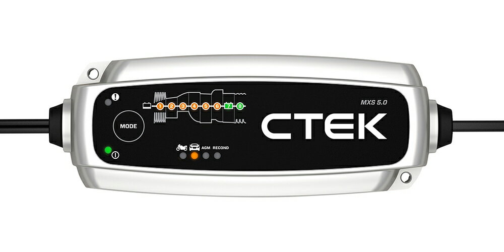 瑞典 CTEK MXS 5.0 MULTI US 7002 充電器 12V 7A 輸出 專利8步驟充電 AGM 110V