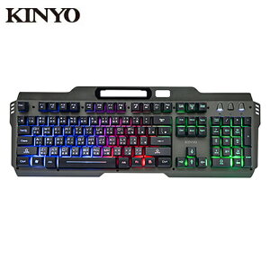 KINYO 懸浮電競發光鍵盤GKB3000【愛買】