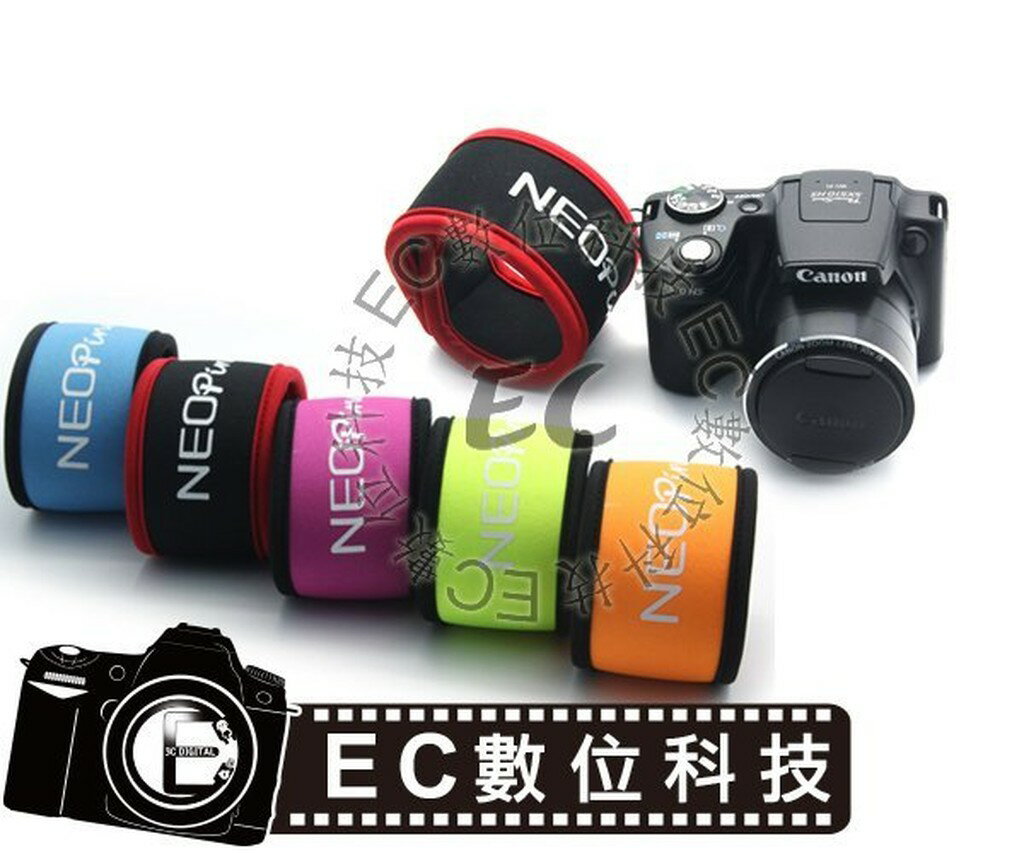 【EC數位】NEOPINE HS-2 運動手腕帶 防水相機 數位相機 專用 穩定手腕帶 潛水布 HS2