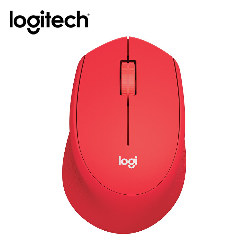 【Logitech 羅技】M331 靜音無線滑鼠 紅【三井3C】