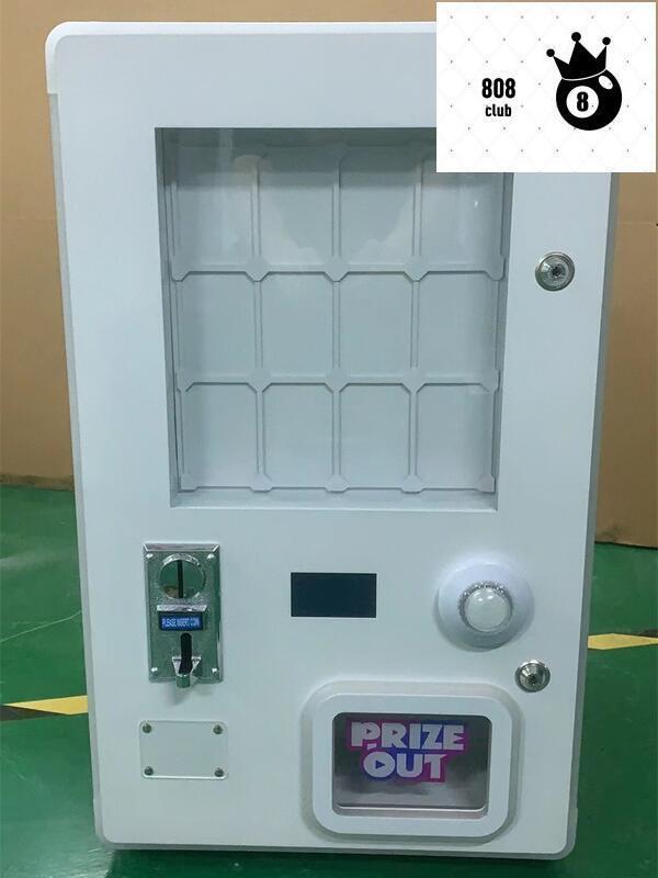 （爆款熱賣）（國際精品）【熱賣】出口外貿專供投幣扭卡機商用單張抽卡機遊藝機3寸韓娛明星吐卡機