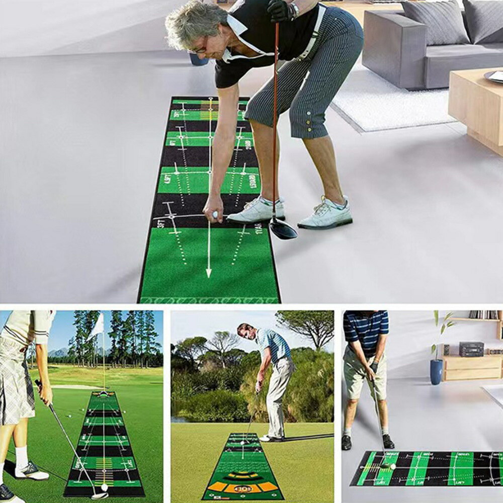 高爾夫練習毯推杆地毯 果嶺推杆訓練器 提高推杆精準度Golf室內外