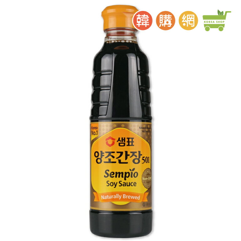 韓國SEMPIO膳府釀造醬油500ml(2024.09.20有效)【韓購網】出清[AA00085]