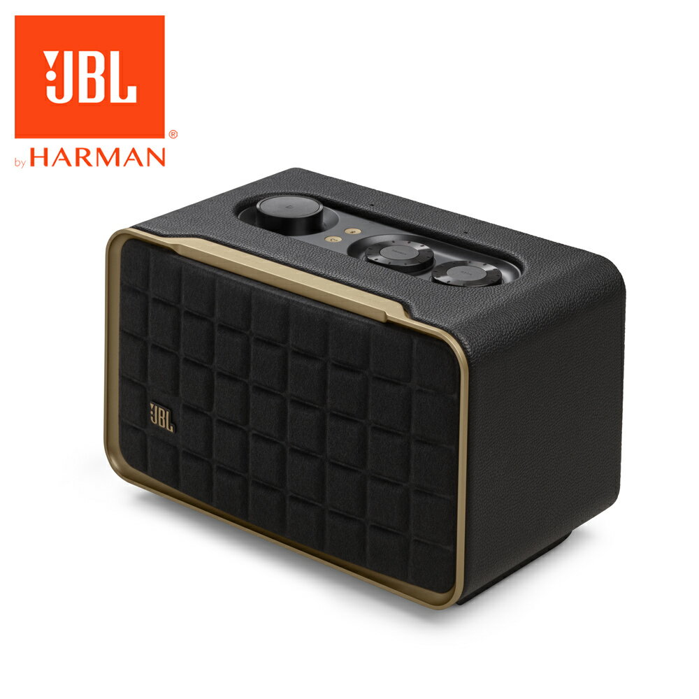 【JBL】Authentics 200 家用語音串流藍牙音響｜黑色【三井3C】