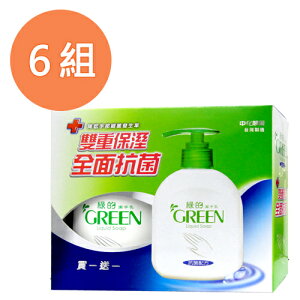 綠的GREEN 抗菌潔手乳 買一送一組 x 6組【康鄰超市】