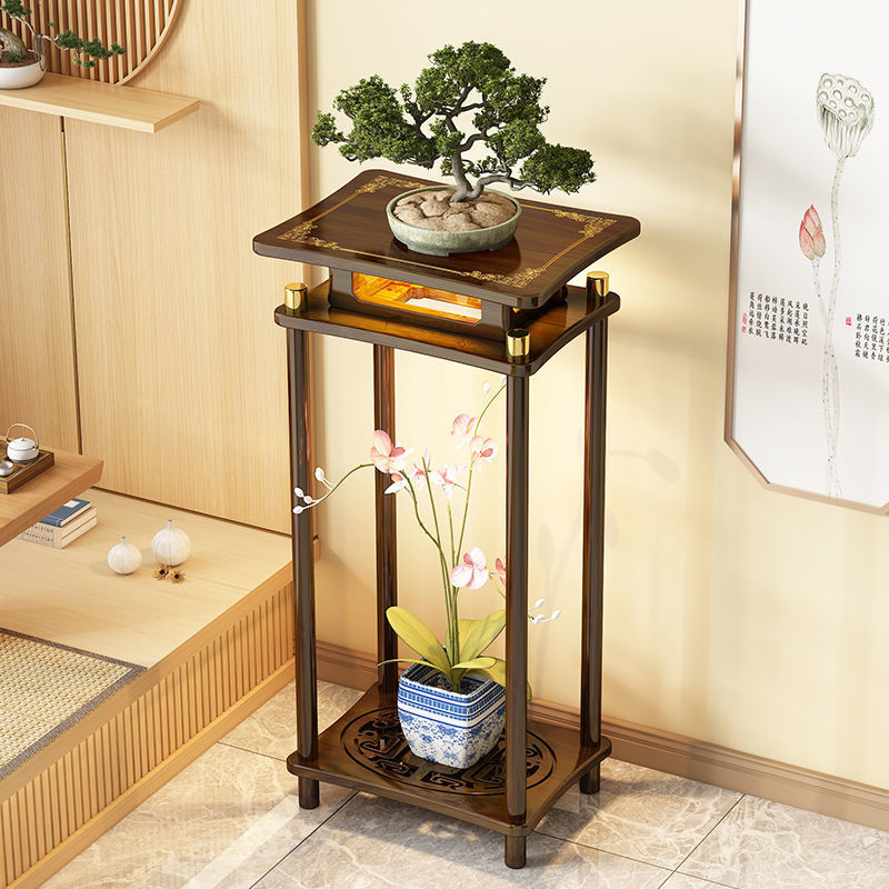 【新年特惠】花架子室內家用花幾落地花盆架多肉室內陽臺養花架盆栽架仿古花臺【幸福驛站】