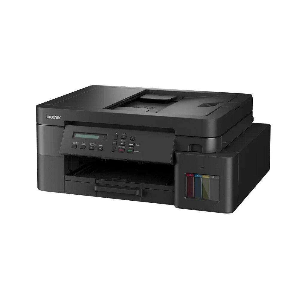 Brother DCP-T830DW 威力印大連供雙面商用無線複合機(隨機附1組二黑三彩墨水瓶) 2