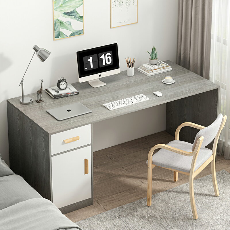 電腦桌臺式家用經濟型學生書桌北歐小戶型辦公桌現代簡約臥室桌子