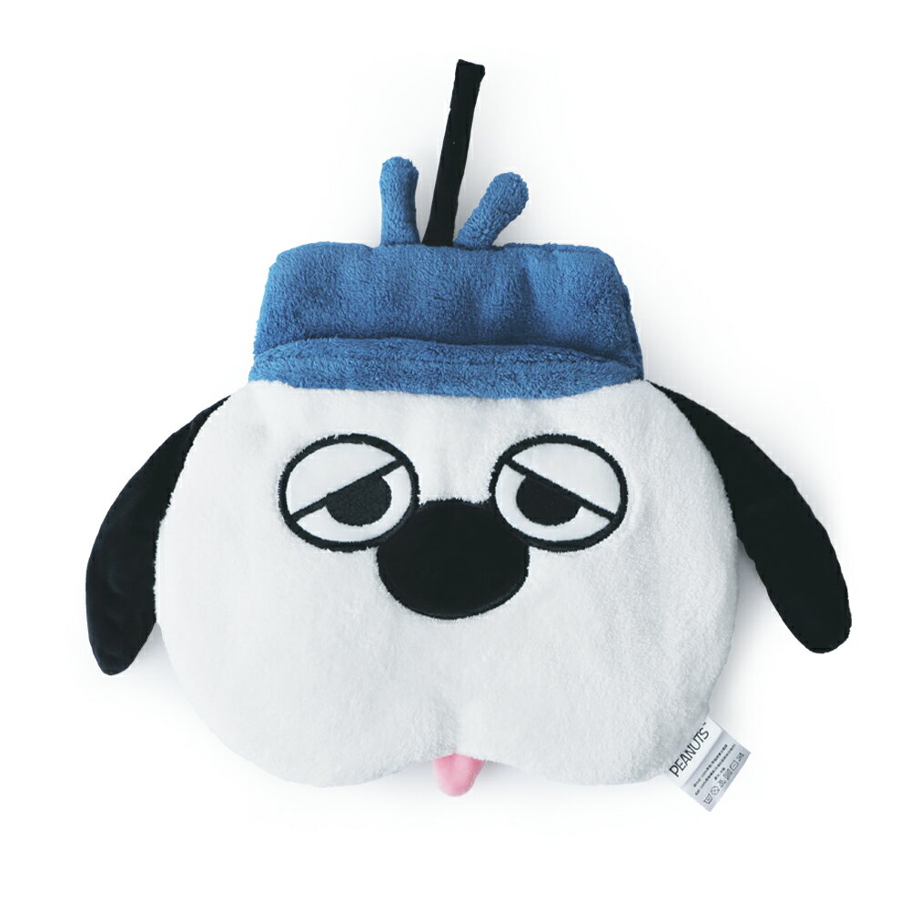 Peanuts史努比立體造型擦手巾 Olaf-Norns Original Design Snoopy歐拉夫擦手毛巾 可掛式吸水毛巾 1