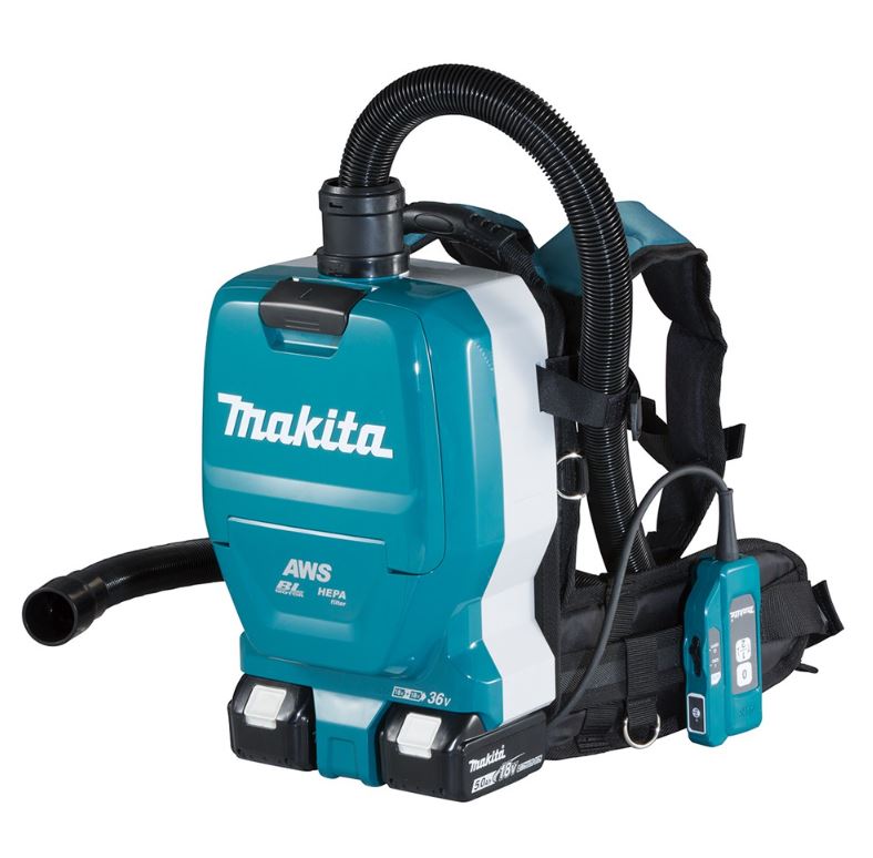 MAKITA 牧田 18V+18V 充電式無刷背負吸塵器 DVC265 空機 DVC265ZX3