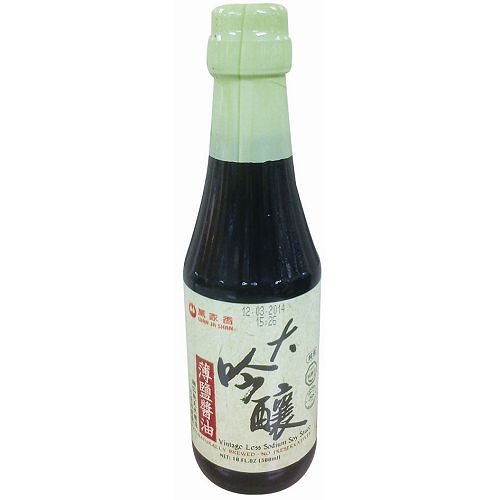 萬家香大吟釀薄鹽醬油300ml【愛買】