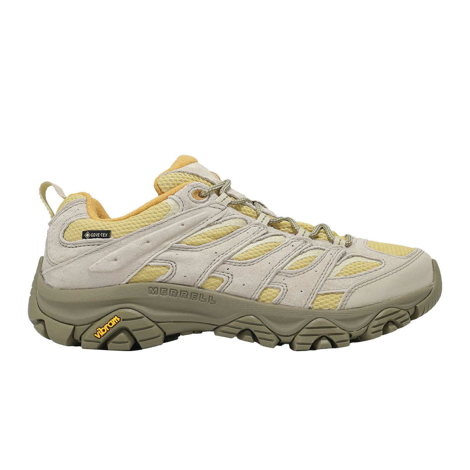 Merrell 戶外鞋 Moab 3 GTX 男鞋 芥黃色 防水 黃金大底 襪套式 登山 機能 越野 ML066069 4