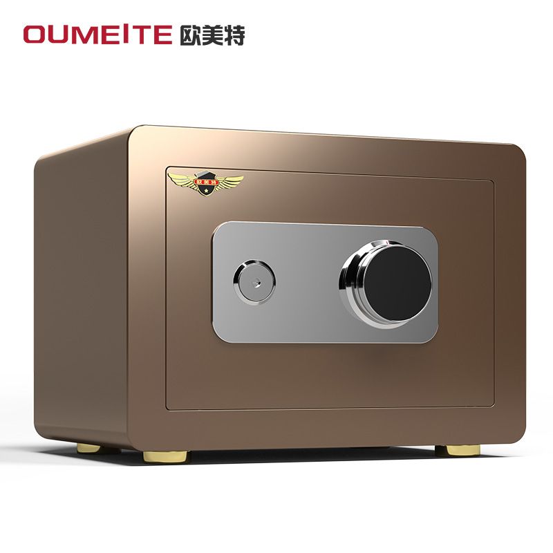 免運 開立發票 保險櫃 歐美特保險櫃機械帶鑰匙家用小型迷你入墻防盜入衣櫃防火老式手動 快速出貨