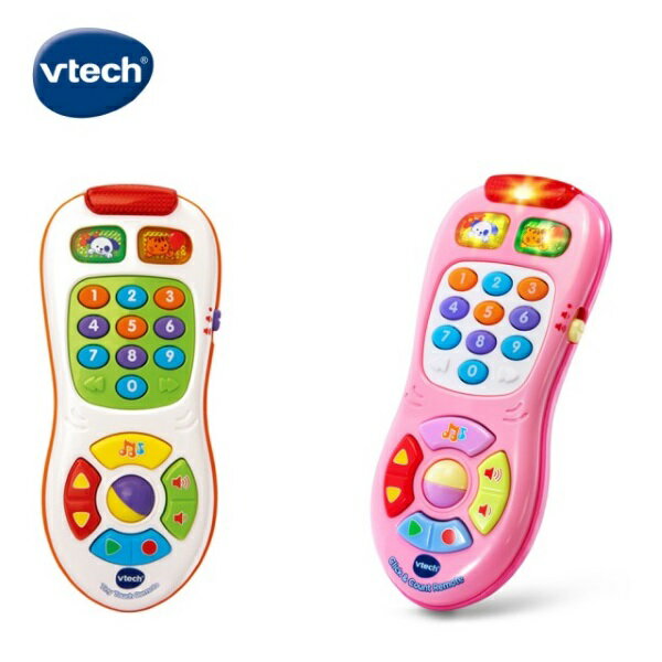 Vtech 寶貝搖控器(橘/粉)