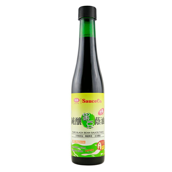 味榮-純釀黑豆蔭油(油膏) 420ml/瓶