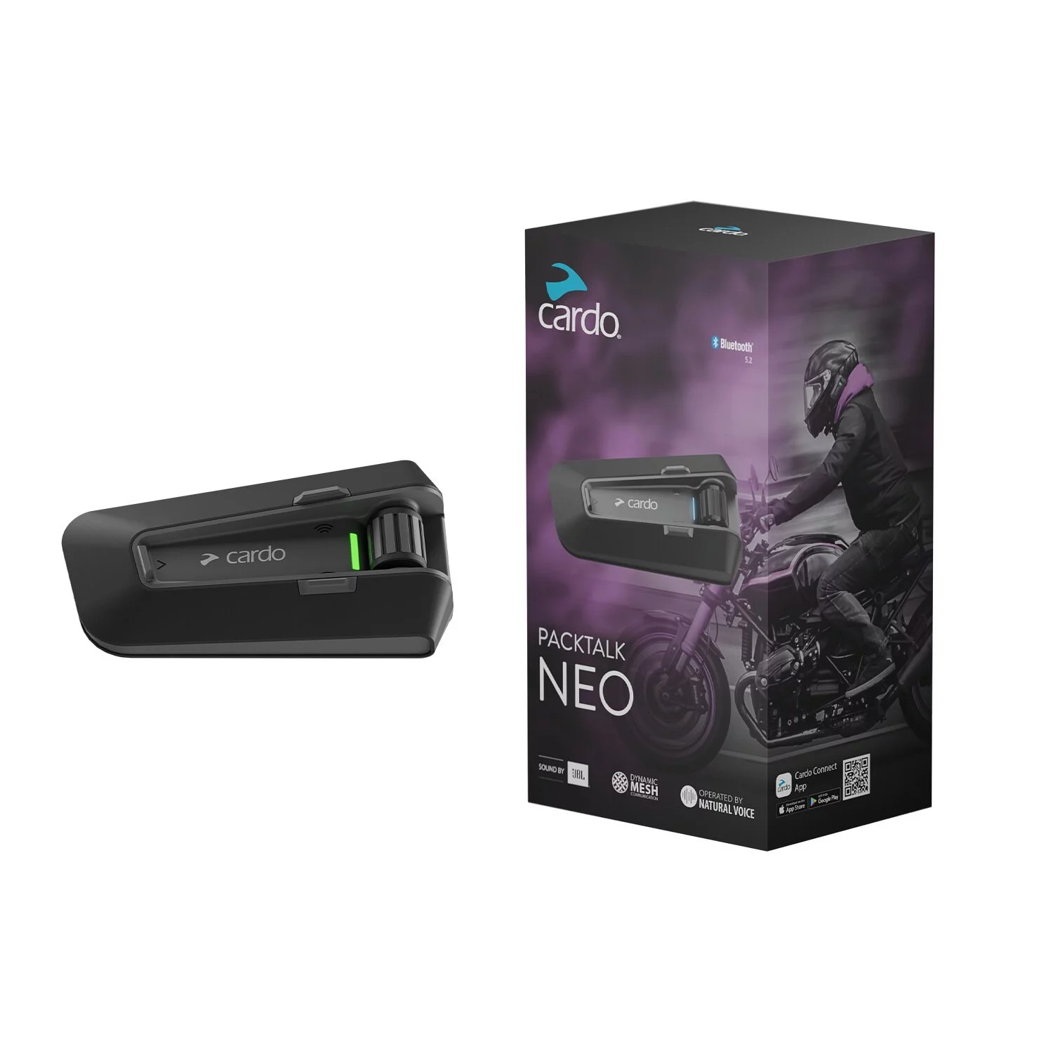 【Cardo】PACKTALK NEO 安全帽通訊藍牙耳機