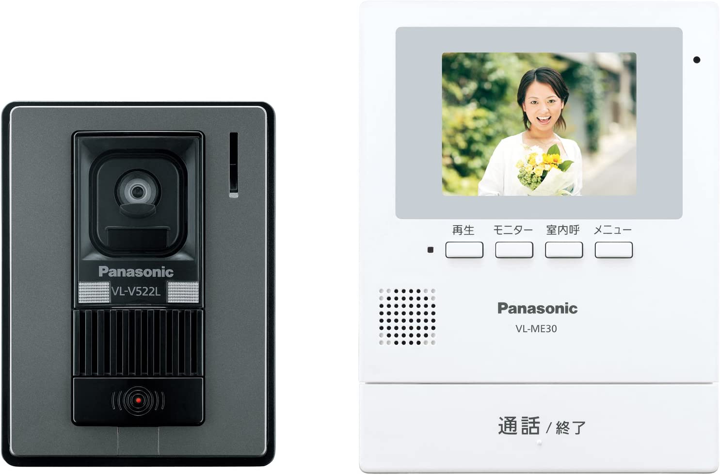 【日本代購】Panasonic 松下 數位監控 門鈴 對講機 防盜 錄影 VL-ME30