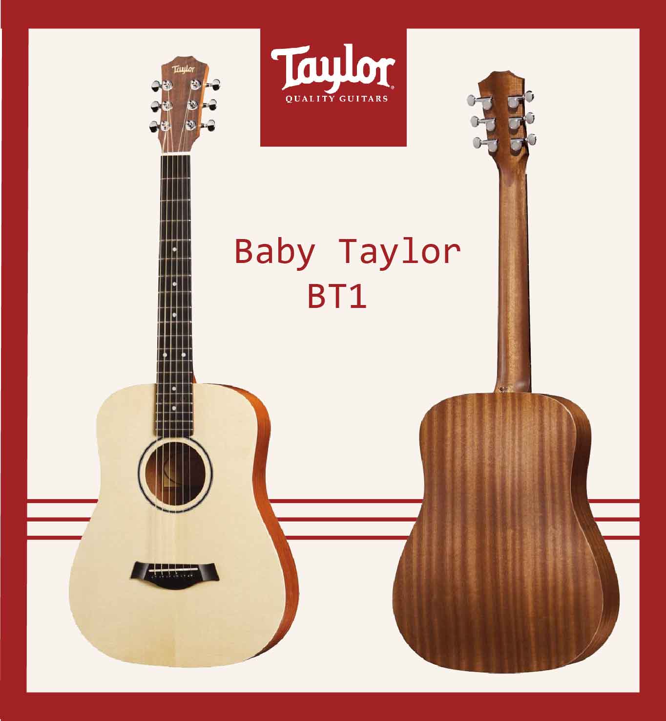 【非凡樂器】Taylor Baby Taylor【BT1】美國知名品牌木吉他/公司貨