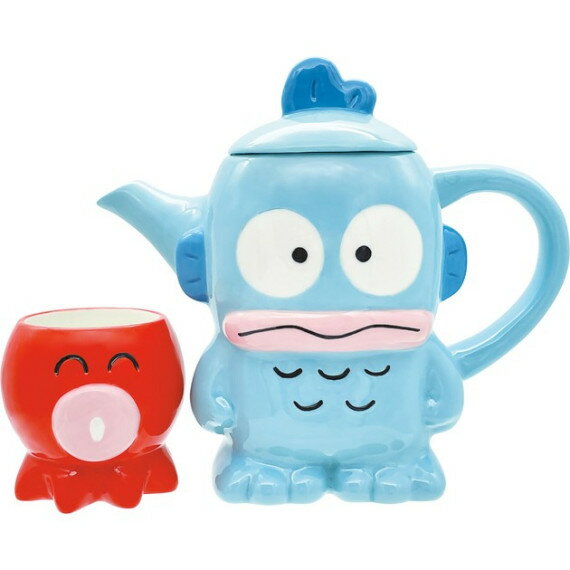 【震撼精品百貨】Hangyodon Sanrio 河童~日本三麗鷗SANRIO 人魚漢頓陶瓷杯壺組*28114